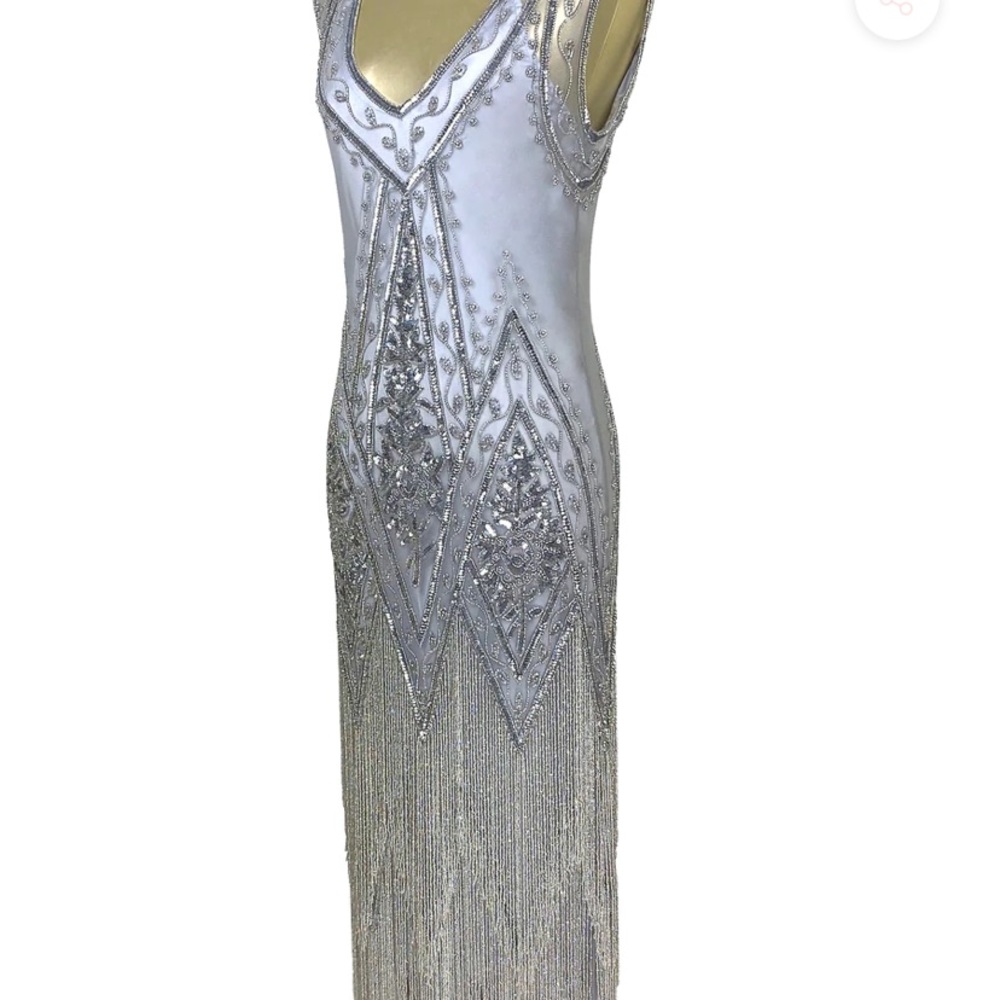 Handbeaded gown